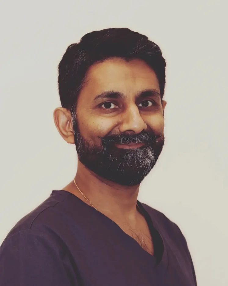 Portrait of Dr Ajay Patel